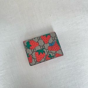 Strawberry Gucci wallet